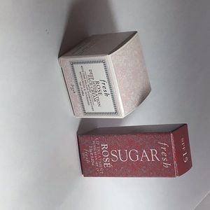 Fresh Rose Deep Hydration cream & Sugar Rose lip
